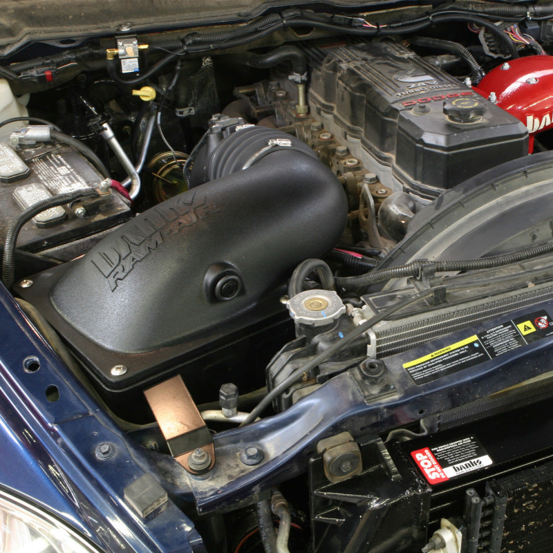 Banks Power 03-07 Dodge 5.9L Ram-Air Intake System - Dry Filter 0W57K 42145-D Photo - Mounted