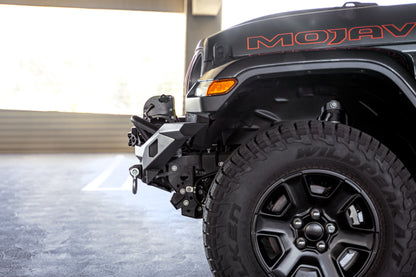 DV8 Offroad 07-18 Jeep Wrangler JK / 18-23 Wrangler JL / 20-23 Gladiator JT MTO Series Front Bumper FBJL-12 FBJL-12 Photo - Unmounted