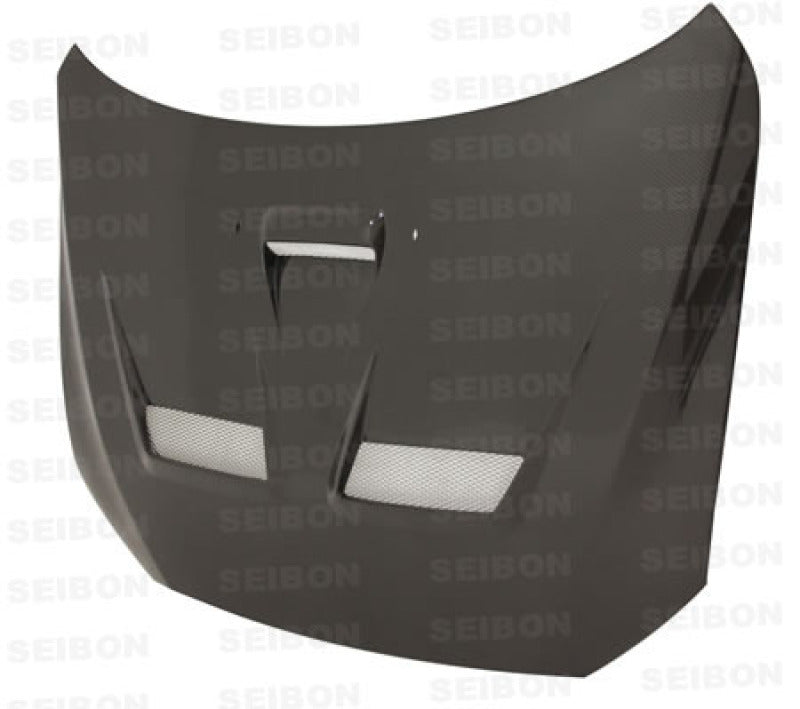 Seibon 08-12 Mitsubishi Evo X Carbon Fiber Hood HD0809MITEVOX-CW Photo - Primary