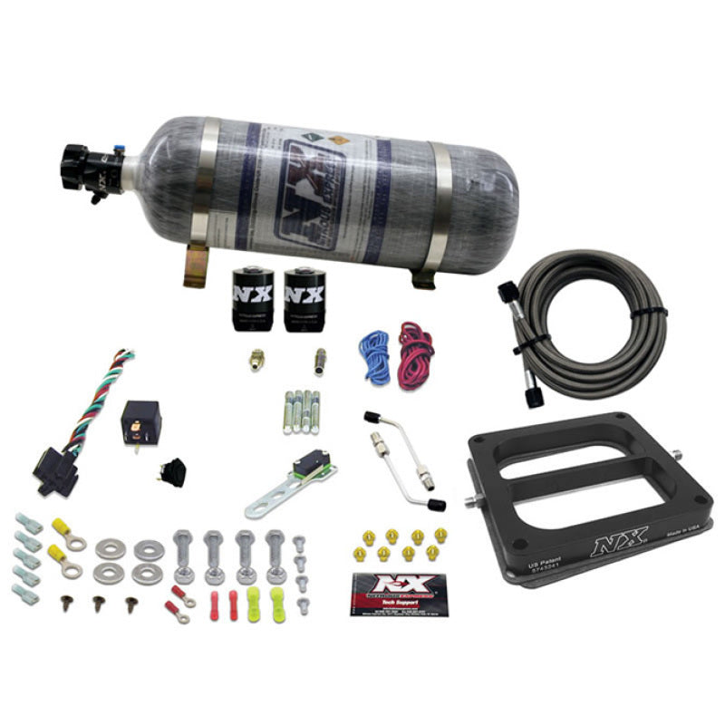 Nitrous Express Dominator/Alcohol Nitrous Kit (50-300HP) w/Composite Bottle 30075-12 30075-12 Photo - Primary
