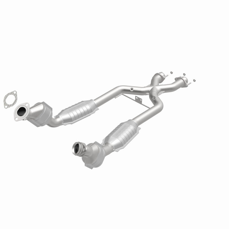 MagnaFlow Ford Mustang HM Grade Federal / EPA Compliant Direct-Fit Catalytic Converter 23163 360 Degree Image Set