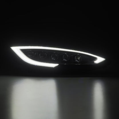 AlphaRex 12-21 Tesla Model S NOVA-Series LED Proj Headlights Blk w/Activtn Light & Seq.Sig / SB DRL 880877 880877 User 1