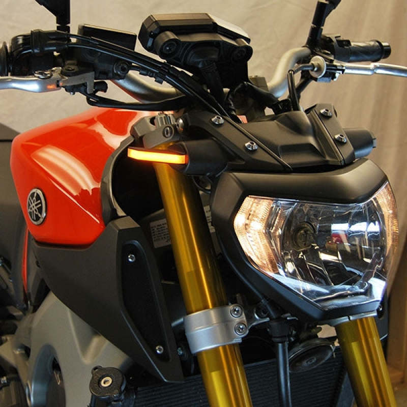 New Rage Cycles 14-16 Yamaha FZ-09/ MT-09 Front Turn Signals FZ09-FB-L FZ09-FB-L Photo - Primary