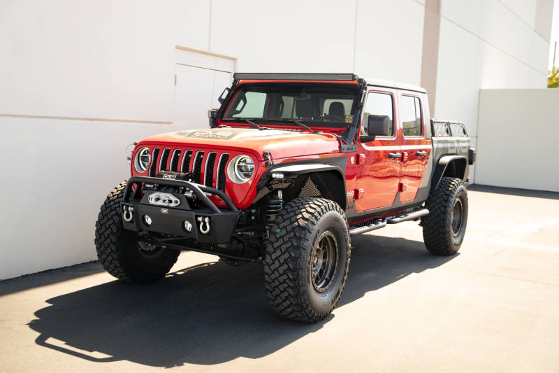 DV8 Offroad 20-23 Jeep Gladiator JT Body/Pinch Weld Mounted Step SRGL-08 SRGL-08 Photo - Unmounted