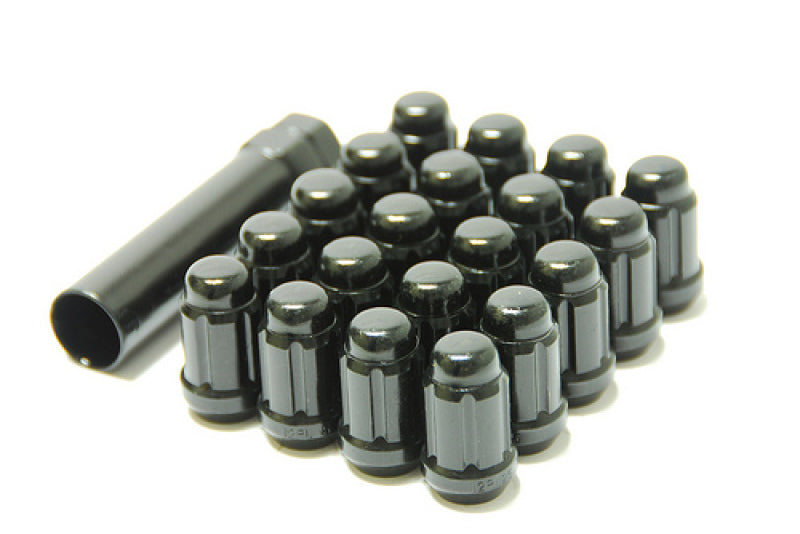 Wheel Mate Muteki Closed End Lug Nuts - Black Chrome 12x1.25 41885T