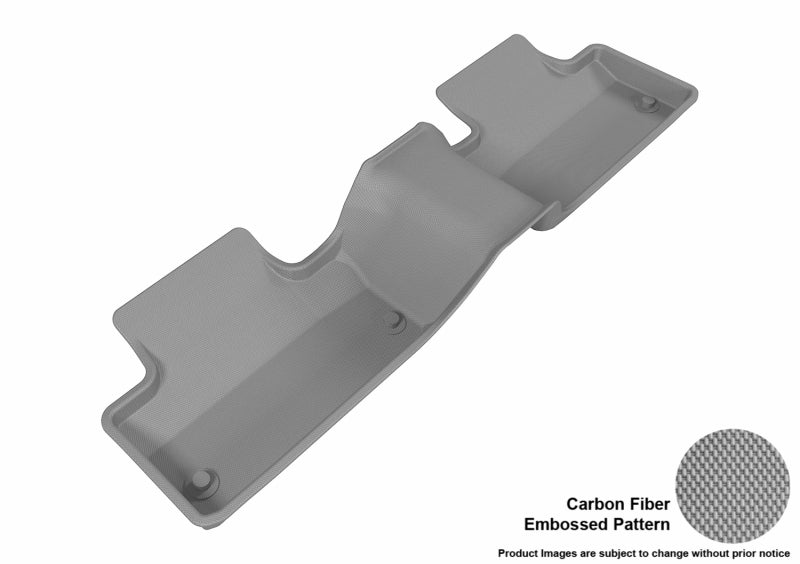 3D MAXpider 2014-2019 Land Rover Range Rover Evoque Kagu 2nd Row Floormats - Gray L1LR01821501 L1LR01821501 Photo - Primary