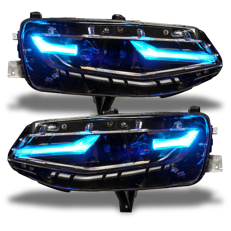 ORACLE Lighting Oracle 19-21 Chevy Camaro LS/LT RGB+A Headlight DRL Upgrade Kit - ColorSHIFT w/ BC1 Controller 1418-335 1418-335 Photo - Unmounted