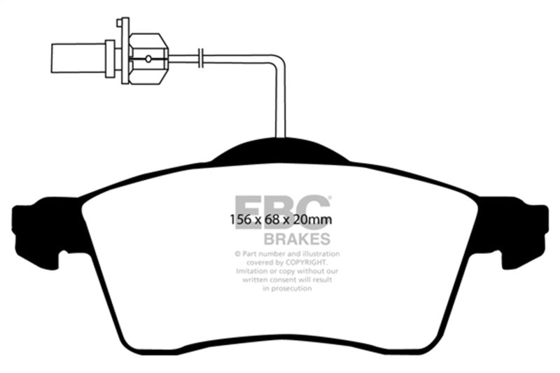 EBC Disc Brake Pad Set DP61398 Photo - Primary