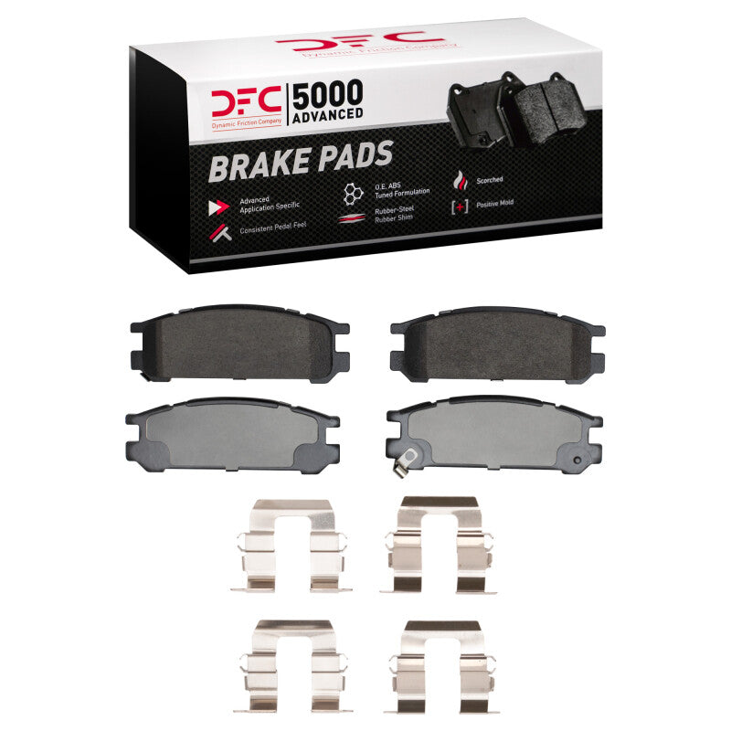 DFC DFC 5000 Advanced Ceramic Brake Pads Brakes, Rotors & Pads Brake Pads - OE main image