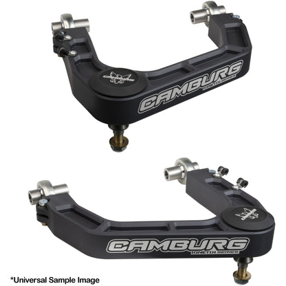 Camburg 03-21 Toyota Prado 120/150 KINETIK V2 Performance Billet Uniball Upper Arms CAM-310192-GRY CAM-310192-GRY Photo - Primary