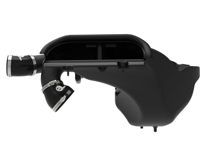 aFe 21-22 Ford F-150 Raptor V6-3.5L(tt) Momentum XP Cold Air Intake System Blk w/ Pro Dry S Filter 50-30072D 50-30072D Photo - Unmounted