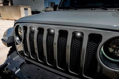 ORACLE Lighting Oracle Pre-Runner Style LED Grille Kit for Jeep Gladiator JT - White 5871-001 5871-001 Photo - lifestyle view