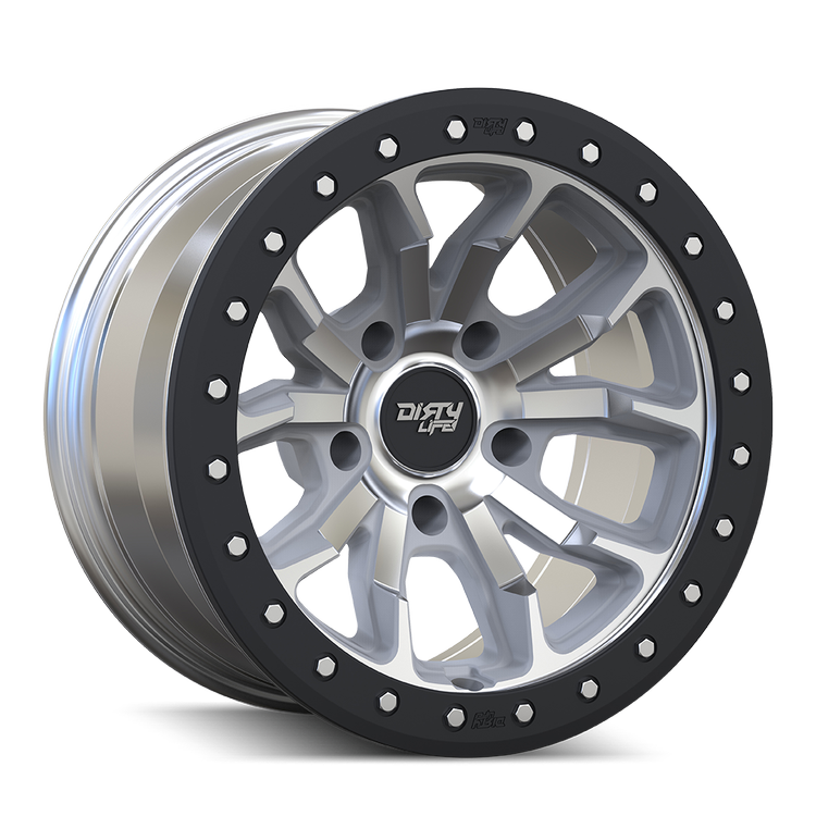 Dirty Life 9303 DT-1 17x9 / 5x127 BP / -12mm Offset / 78.1mm Hub Machined Wheel 9303-7973M38
