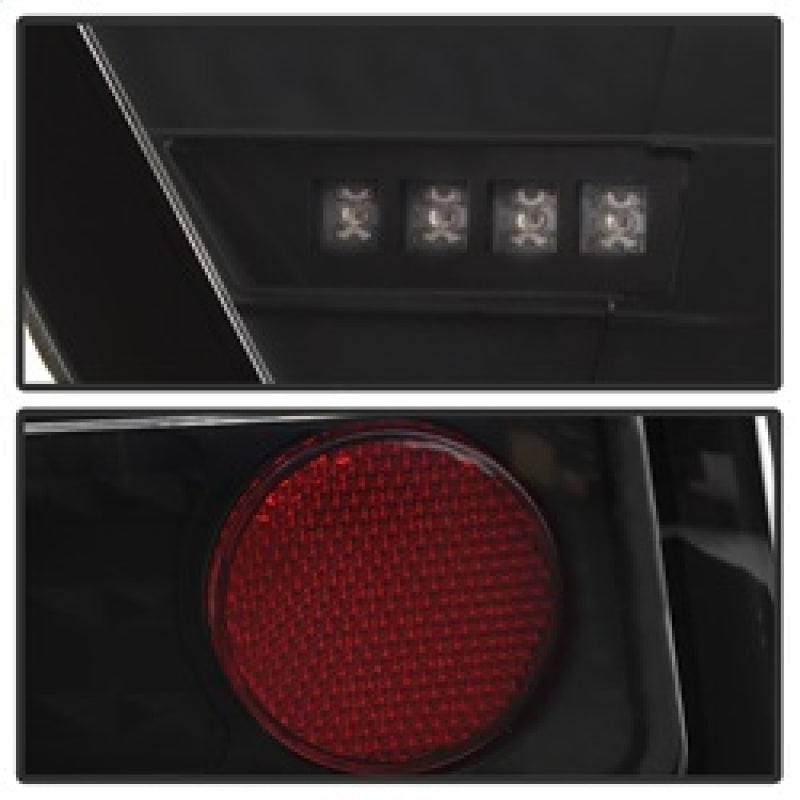 Spyder Dodge Magnum 05-08 LED Tail Lights Black ALT-YD-DMAG05-LED-BK 5002365 5002365 Photo - Unmounted