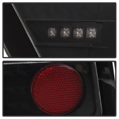 Spyder Dodge Magnum 05-08 LED Tail Lights Black ALT-YD-DMAG05-LED-BK 5002365 5002365 Photo - Unmounted