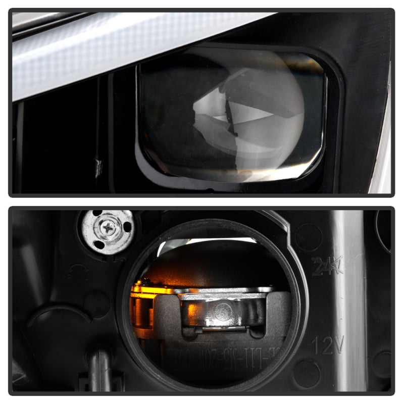 Spyder Subaru Impreza WRX 15-20 Halogen High-Power LED Headlights- Black PRO-YD-SWRX15HALAP-SBSEQ-BK 5088093 5088093 User 2