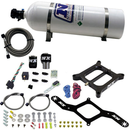 Nitrous Express 4150 Gasoline (RNC) Nitrous Kit w/15lb Bottle 55040-15 55040-15 Photo - Primary