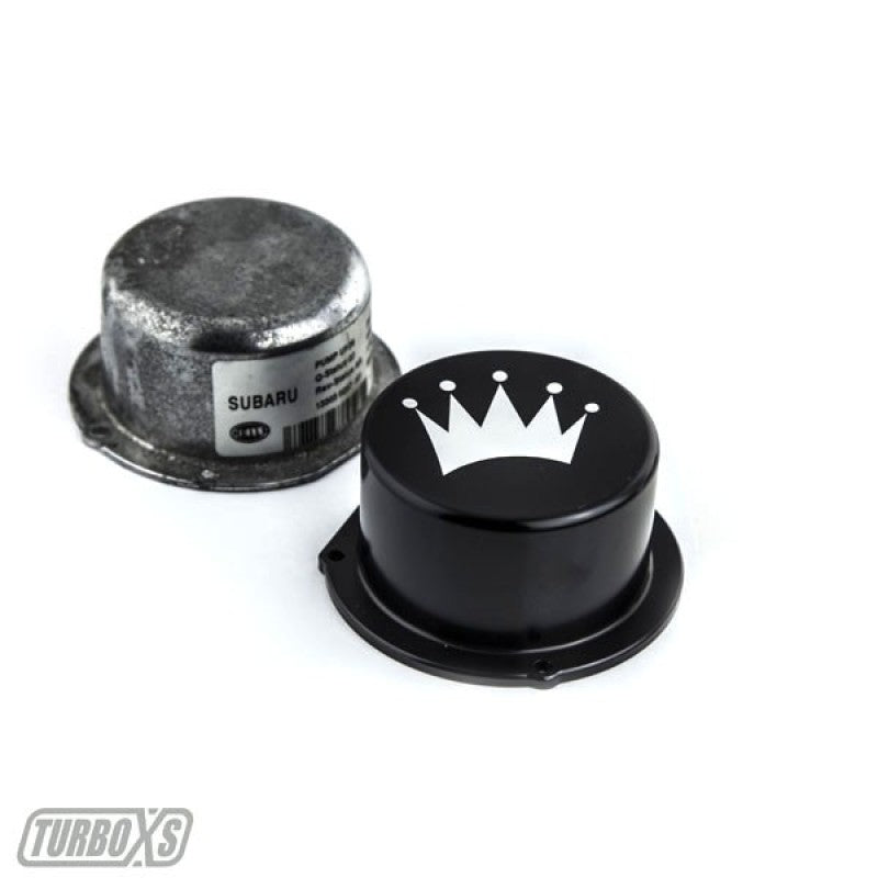 Turbo XS 15-16 Subaru WRX Billet Aluminum Vacuum Pump Cover - Black W15-VPC-BLK User 1