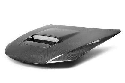 Seibon Carbon Fiber Hood For 2008-2014 Subaru WRX/STi HD0809SBIMP-OE Photo - Primary
