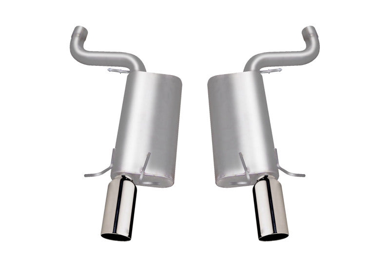 Gibson 06-08 Cadillac STS V 4.4L 2.5in Axle-Back Dual Exhaust - Stainless 616000 616000 Photo - Primary