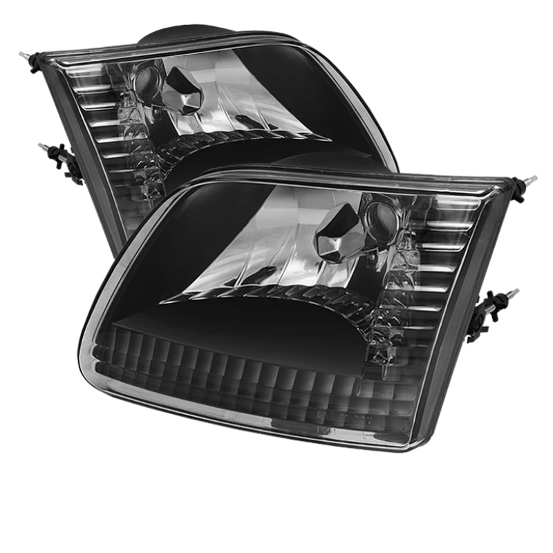 SPYDER Xtune Ford F150 97-03 / Expedition 97-02 Crystal Headlights Black HD-JH-FF15097-BK 5070340 5070340 Photo - Primary