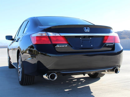 aFe Takeda Axle Back Exhaust System Honda 2.4L Accord Sedan 13-14 49-36604 Photo - Mounted