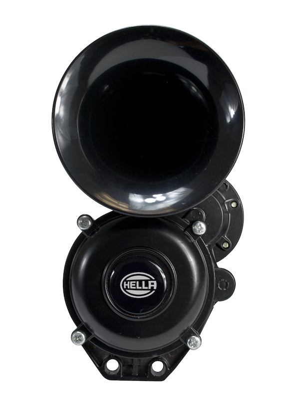 Hella Horn Kit Bx Black Air 1Tone 12/24V 013410011 013410011 Photo - out of package