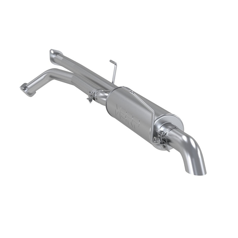 MBRP 07-08 Toyota Tundra Cat Back Turn Down Single Side Aluminized Exhaust S5318AL Photo - Primary