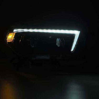 AlphaRex 10-13 Toyota 4Runner PRO-Series Proj Headlights Plank Style Alpha Blk w/Seq Signal/DRL 880754 880754 User 4