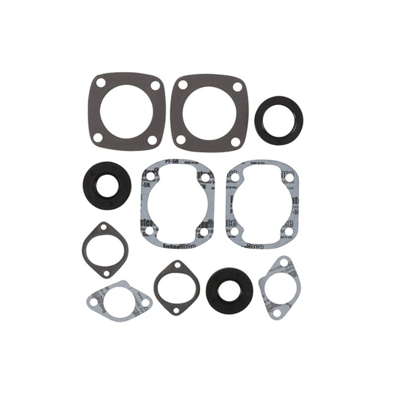 Vertex Pistons Vertex Gaskets 73-79 Ski-Doo Elan 250/Deluxe/250 SS Complete Gasket Kit w/ Oil Seals 7111190 7111190 Photo - Primary