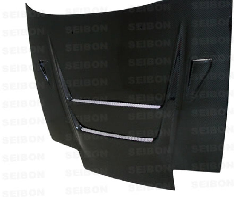 Seibon 89-94 Nissan 180SX/240SX Carbon Fiber Hood HD8994NS240-DVII Photo - Primary