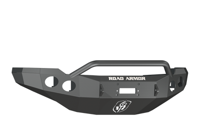 Road Armor 11-14 Chevy 2500 Stealth Front Winch Bumper w/Pre-Runner Guard - Tex Blk 38204B 38204B Photo - Primary