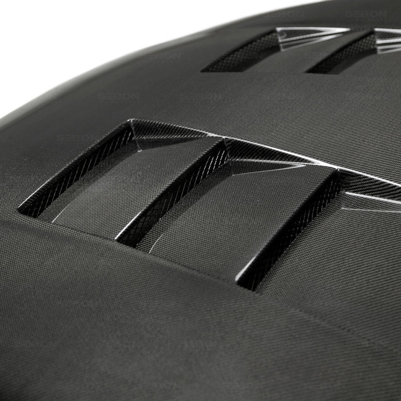 Seibon Carbon Fiber Hood For 1993-1998 Toyota Supra HD9398TYSUP-TS User 5