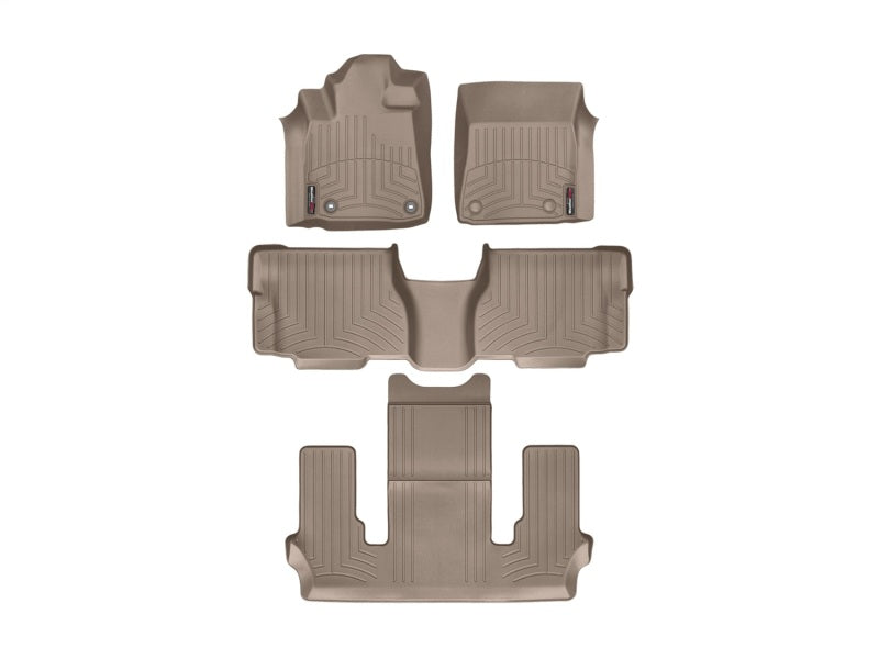 WeatherTech WT FloorLiner - Rear - Tan Floor Mats Floor Mats - Rubber main image