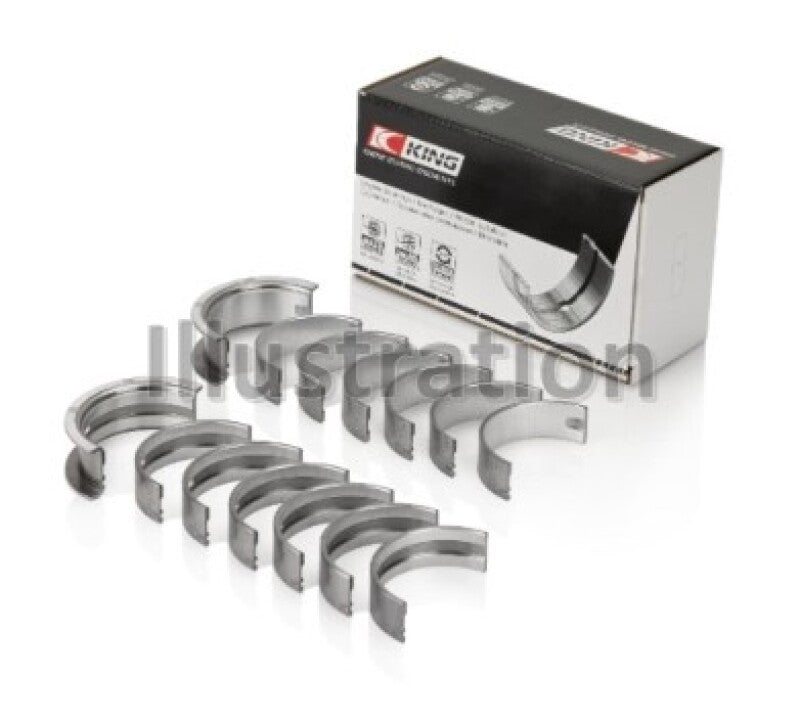 King Engine Bearings BMW M30B35/25/28/32/33/35 (Size +0.75mm) Main Bearing Set MB770AM0.75 MB770AM0.75 Photo - Primary