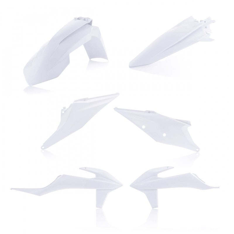 Acerbis 19-22 KTM 125-450 SX/ SX-F/ XC-F/ XC/ XC-tpi Plastic Kit - 20 White 2726506811 2726506811 Photo - Primary