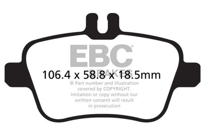 EBC Disc Brake Pad Set DP22157 Photo - Primary