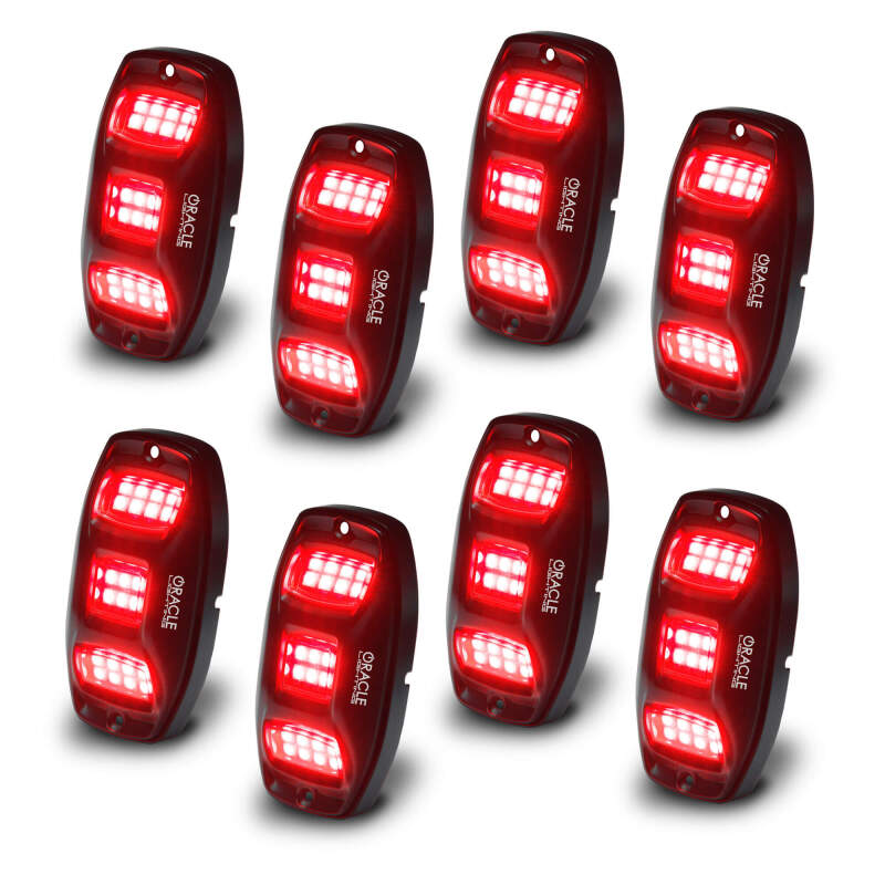 ORACLE Lighting Oracle Underbody RGB+W Wheel Well Rock Light Kit - 8 PCS - ColorSHIFT 5895-339-8 5895-339-8 Photo - out of package