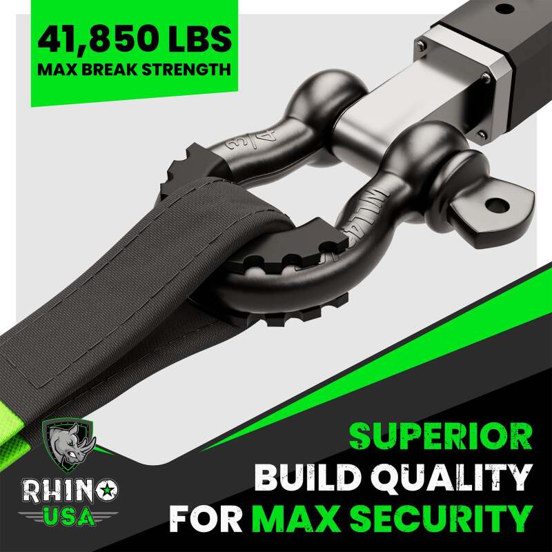 Rhino USA 3/4In D-Ring Shackle Set, Pack Of 2 (Black) G-SHACK-2 G-SHACK-2 User 1