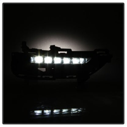 Spyder Honda Accord Coupe 2016-2017 OEM LED Fog Lights W/Switch- Clear FL-HA2016-2D-LED-C 5083043 5083043 Photo - Unmounted