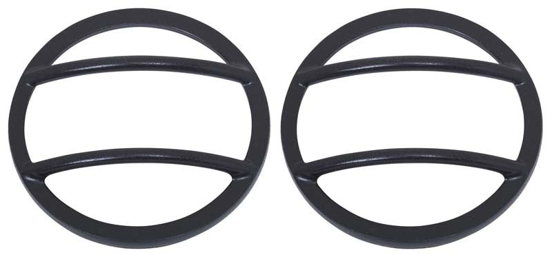 Kentrol 07-18 Jeep Wrangler JK Fog Light Cover Pair - Textured Black 80014 80014 Photo - Primary