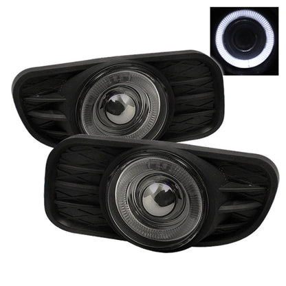 Spyder Jeep Grand Cherokee 99-04 Halo Projector Fog Lights w/Switch Smoke FL-P-JGC99-HL-SM 5021502 5021502 Photo - Primary