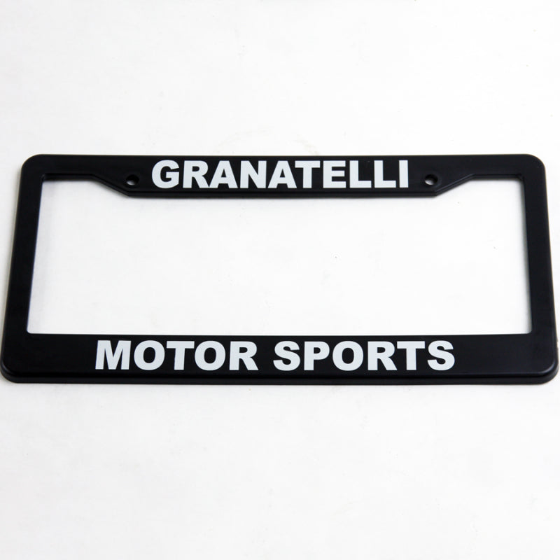 Granatelli Motor Sports Granatelli Granatelli Motor Sports License Plate Frame 100005