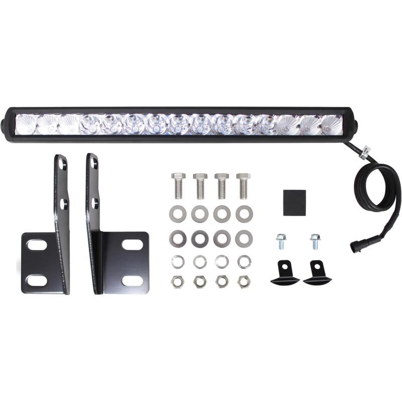 Westin 2007-2018 Toyota Tundra Ultimate LED Bull Bar - Textured Black 32-2255L 32-2255L Photo - Unmounted