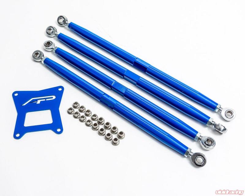 Agency Power 2014 Polaris RZR XP 1000 Adjustable Rear Radius Arms - Blue AP-RZR-200-BL