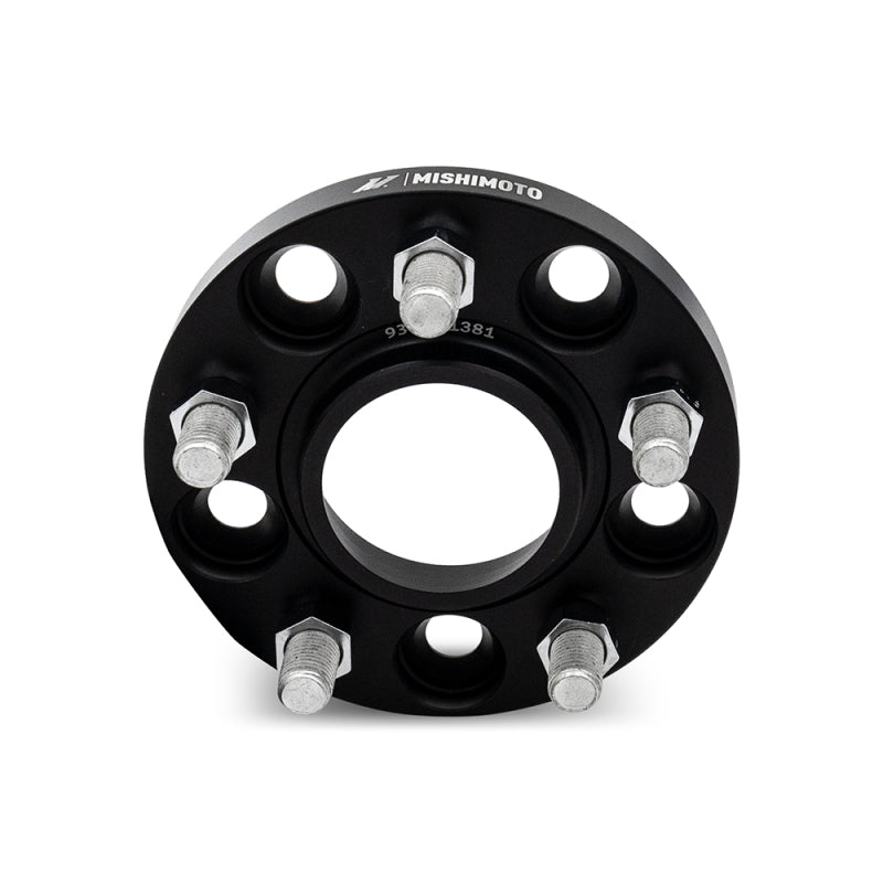 Mishimoto Mishimoto Wheel Spacers 5x114.3 64.1 CB M14x1.5 20mm BK MMWS-012-200BK MMWS-012-200BK User 1