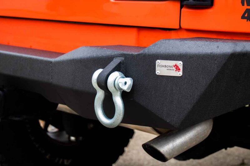 Fishbone Offroad 07-18 Jeep Wrangler JK Rear Bumper Mako FB22278 FB22278 Photo - lifestyle view