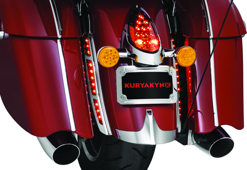 Kuryakyn Led Rear Fndr Strip Lgts Chr 2898 2898 User 1