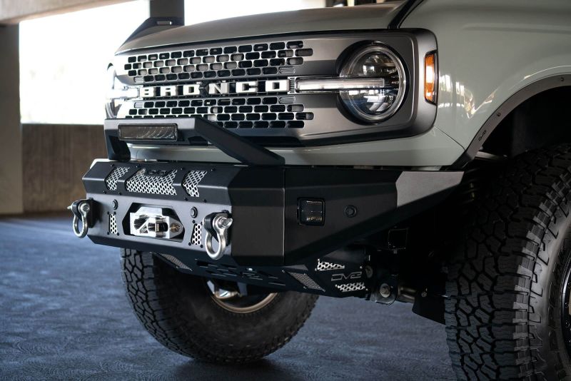 DV8 Offroad Bull Bar Add-On For DV8 Ford Bronco Bumpers - Fits 13in Elite Series Light Bar LBUN-01 LBUN-01 User 1