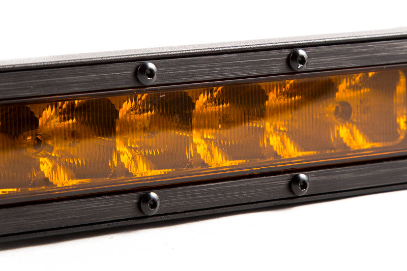 Diode Dynamics 12 In LED Light Bar Single Row Straight - Amber Flood Each Stage Series DD6041S DD6041S User 3